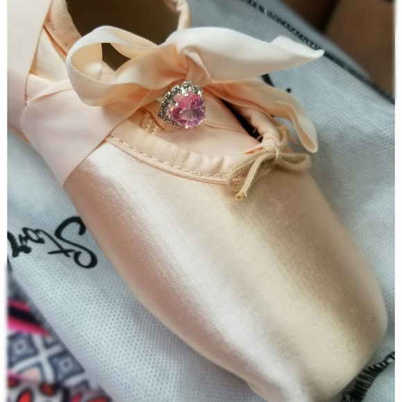 Pink Heart hair pin - Picture 8 of 8